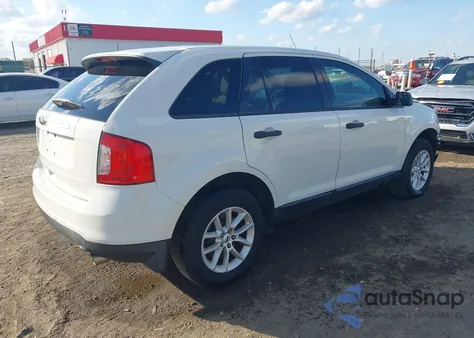 2013 Ford Edge Se из США, поврежденный, VIN 2FMDK3GC4DBC77926